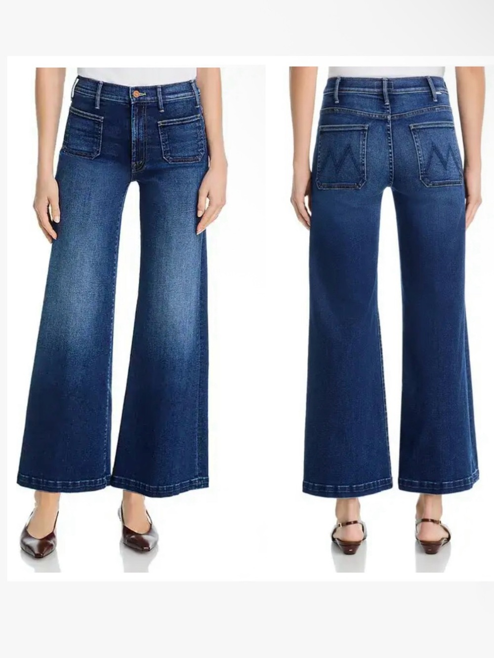 MOTHER
Hustler Roller Patch Pocket Sneak High Rise
Jeans in Taking Chances Sz 27